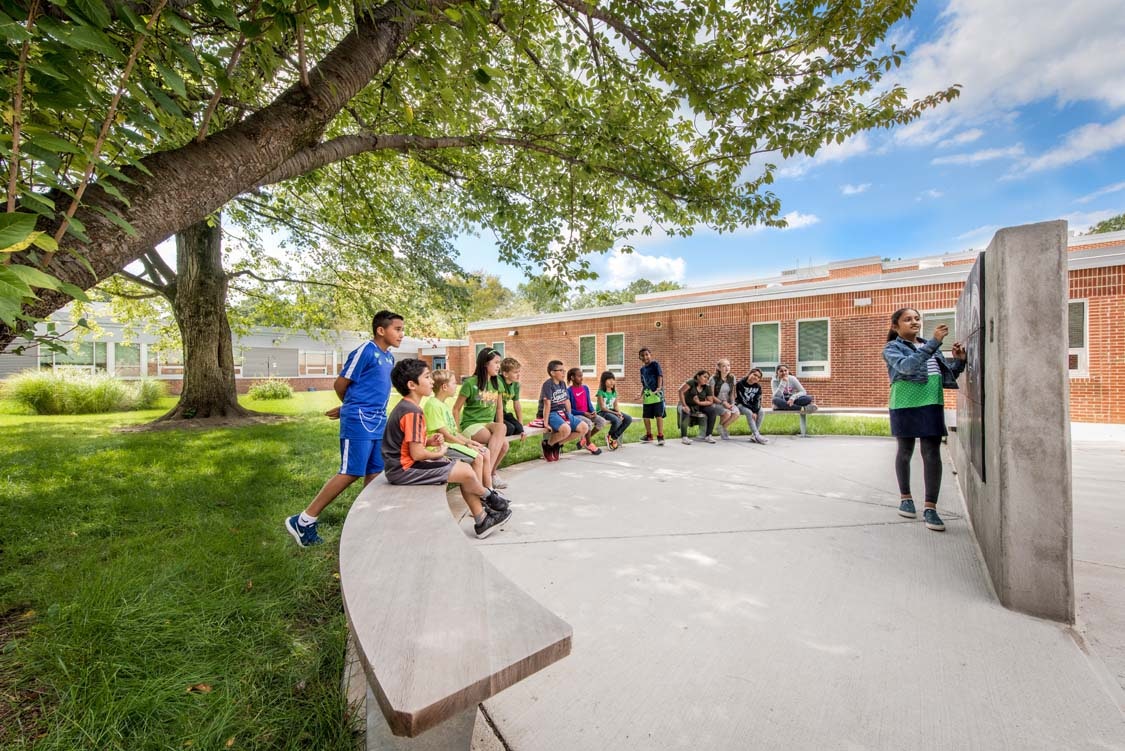 Outdoor Classroom at North Springfield Elementary School