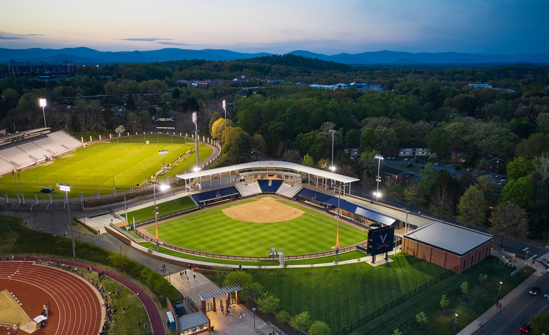 University of Virginia Softball Stadium at Palmer Park- VMDO Architects